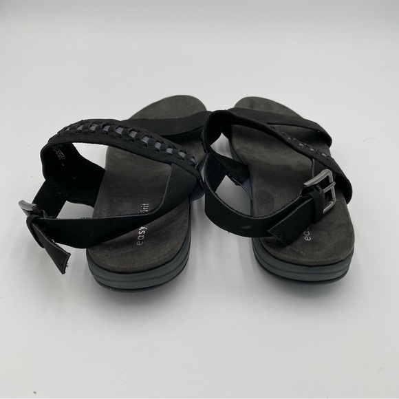 Easy Spirit Women's Saphyre Slingback Strappy Comfort Sandals Shoes Black Size 8 - Picture 7 of 10